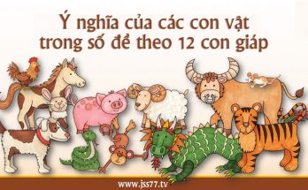 Ý nghĩa của các con vật trong số đề theo 12 con giáp